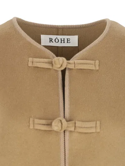 Rohe Marie Jacket In Brown