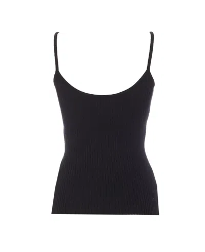 Courrèges Courreges Women Reedition Tank Top In Black
