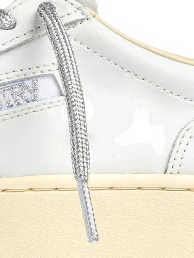 Autry Medalist Platform Leather Sneakers In Animal Print
