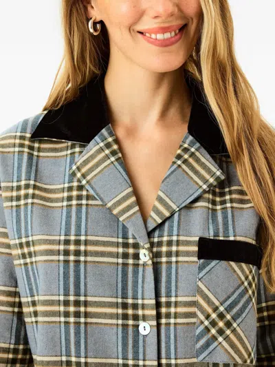 Sleeper Checked Pajama In Multi