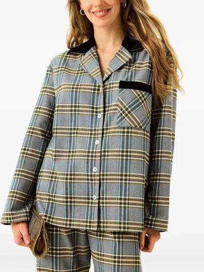 Sleeper Checked Pajama In Multi