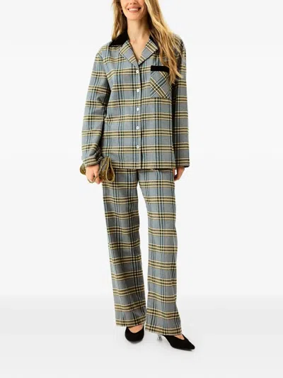 Sleeper Checked Pajama In Multi