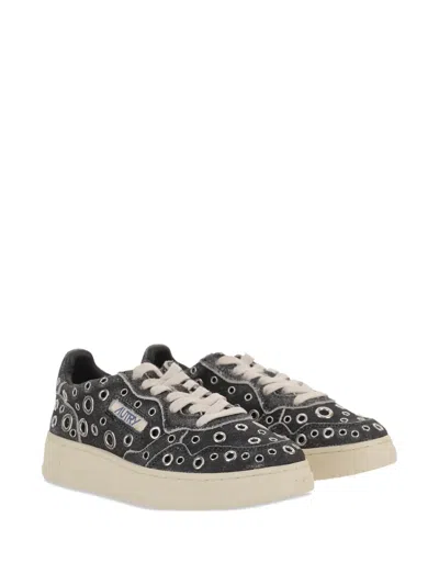 Autry Eyelet-embellishment Sneakers In Multi