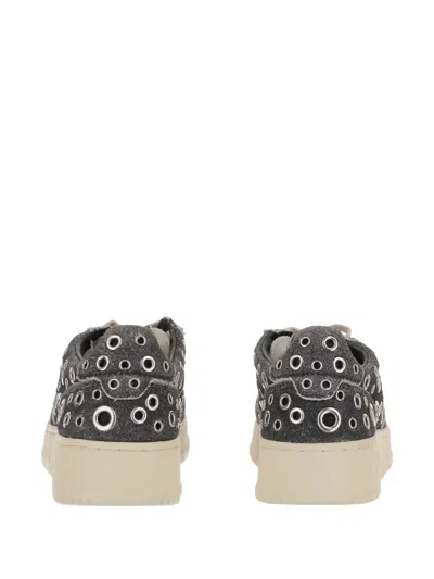Autry Eyelet-embellishment Sneakers In Multi