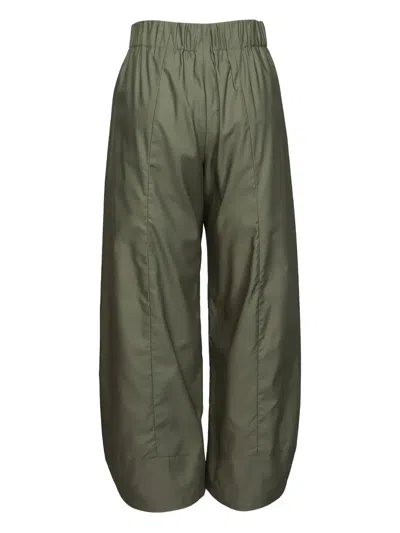 Zero + Maria Cornejo Aissa Elasticated-waist Trousers In Black