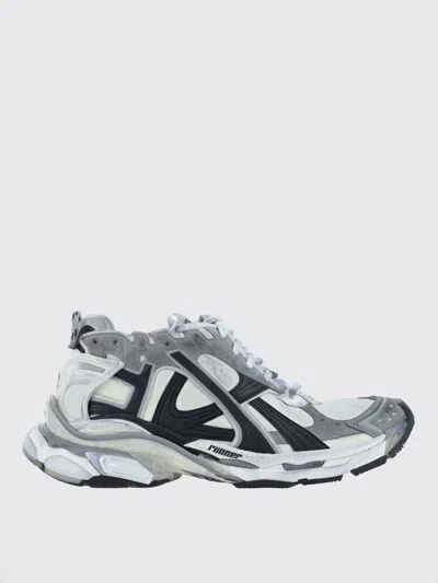 Balenciaga Dynamic Multicolor Runner Sneakers With Chunky Silhouette