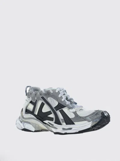 Balenciaga Dynamic Multicolor Runner Sneakers With Chunky Silhouette