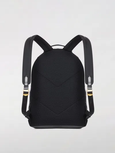 Tom Ford Leather Detailed Nylon Backpack Bags In Black