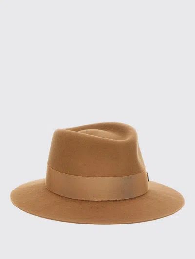 Maison Michel Brown Andre Hat In Brown