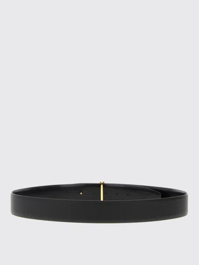 Tom Ford Logo Buckle Reversible Belt Belts Black