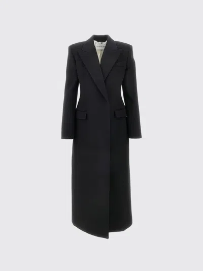 Givenchy Wool Coat With Double Breasted Design In Black