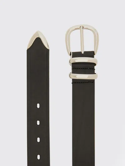 Sunflower Leather Belt In Black