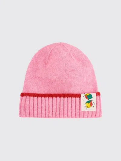 Bobo Choses "roll The Dice" Beanie In Pink