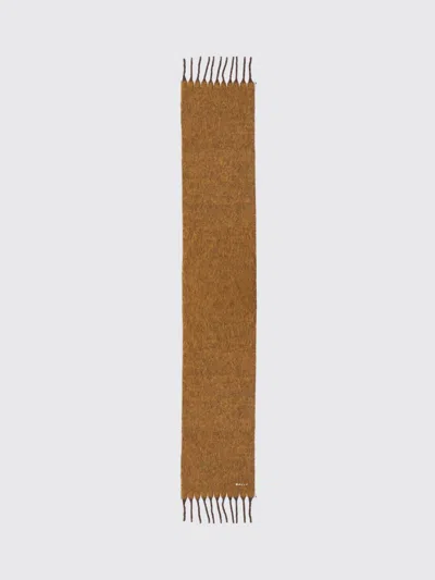 Bally Luxurious Scarf Featuring Fringed Edges In Brown