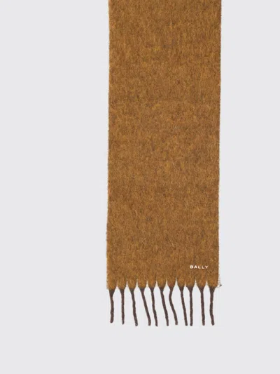 Bally Luxurious Scarf Featuring Fringed Edges In Brown