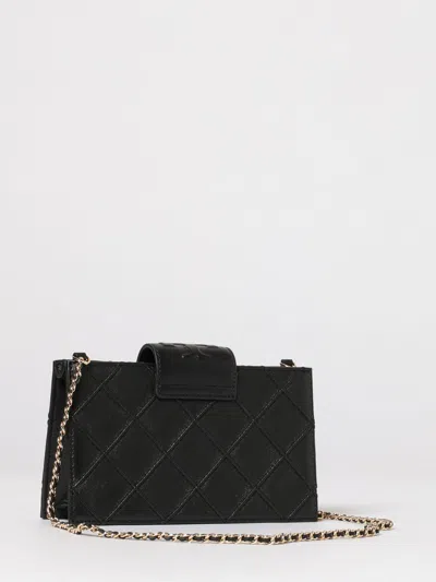 Tory Burch Fleming Mini Chain Wallet In Black