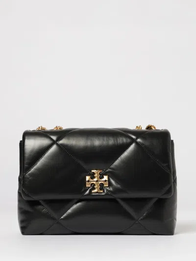 Tory Burch Shoulder Convertible Kira Shoulder Bag With Diamante Trapuntatura In Black