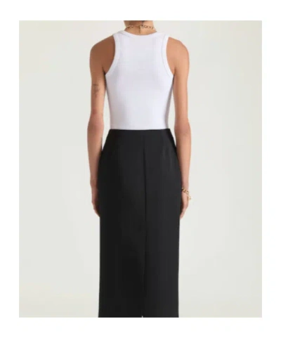 Givenchy Women Slim Tank Top With Logo Print In White