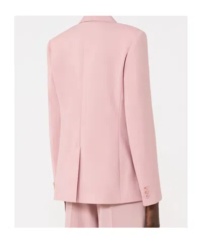 Weekend Max Mara Long-sleeved Suit Jacket In Pink