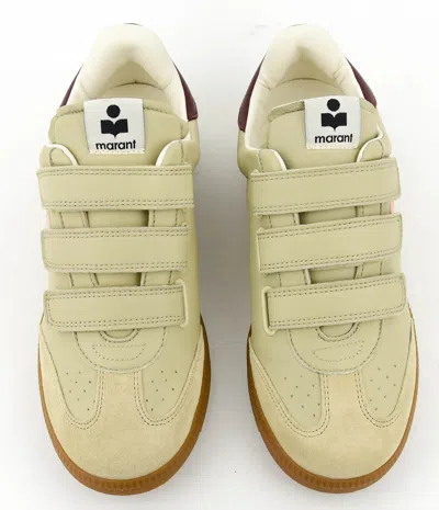 Isabel Marant Beth Side-logo Touch-strap Sneakers In Multi