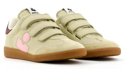 Isabel Marant Beth Side-logo Touch-strap Sneakers In Multi