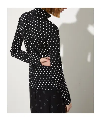 Maxco. Polka Dot T-shirt And Gloves In Multi