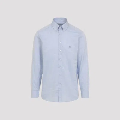 Etro Tailored Shirt Button Down Collar Long Sleeves In Blue