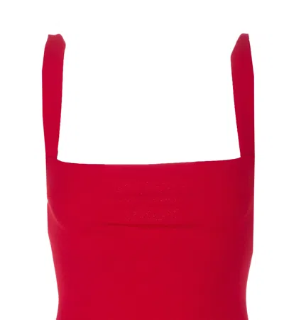 Solace London Joni Maxi Dress In Red