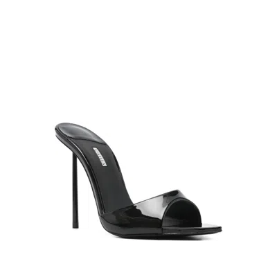 Le Silla Stiletto Heeled Sandlas In Black