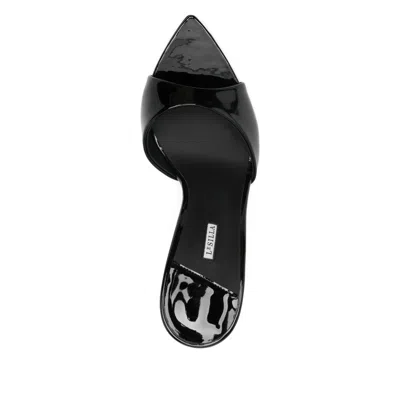 Le Silla Stiletto Heeled Sandlas In Black