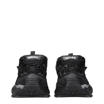 Versace Mercury M Vs 01 Sneakers In Black