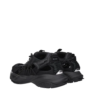 Versace Mercury M Vs 01 Sneakers In Black