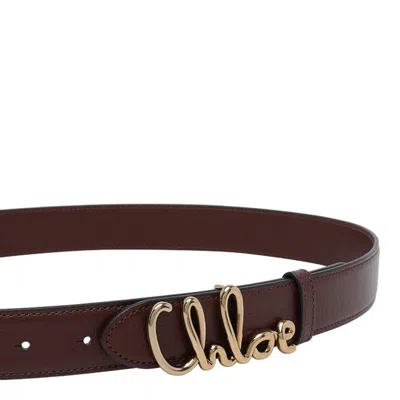 Chloé Belts In Black