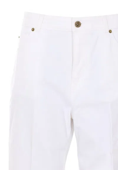 Balmain Women Tailored Jeans In White