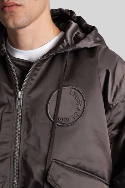Etudes Studio Bomber Jacket In Brown