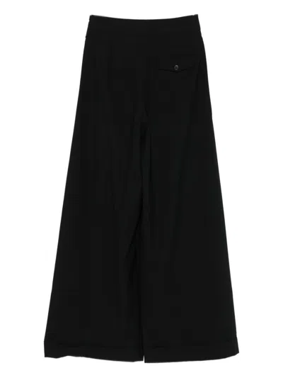 Closed Hanbury Wool Blend Trousers In Black