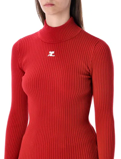 Courrèges Courreges Women Red Viscose Blend Sweater