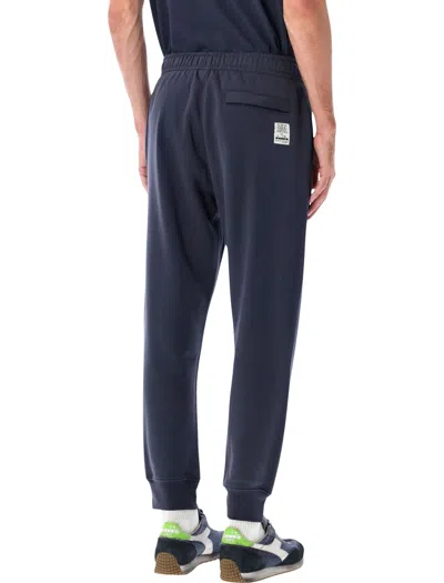 Diadora Run Valley Logo Track Pants In Blue