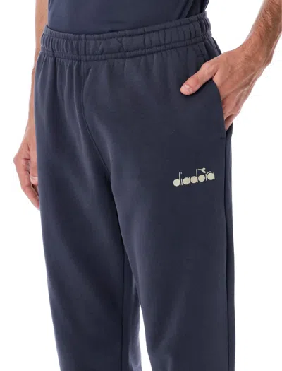 Diadora Run Valley Logo Track Pants In Blue