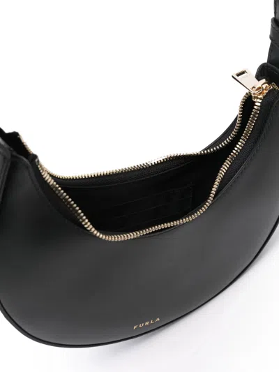 Furla Delizia Mini Bag Nero Black Soft Calf Leather Woman