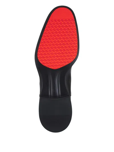 Santoni Easy Ankle Boots Made Of Leather In Multi