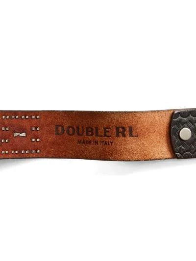 Rrl Studded Leather Belt In Black | ModeSens