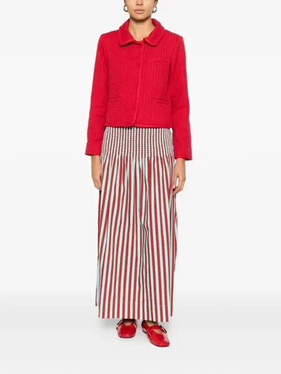 Posse Jacqueline Single-breast Jacket In Red