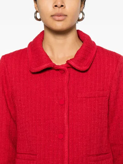 Posse Jacqueline Single-breast Jacket In Red