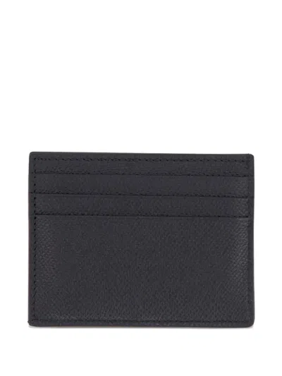Tom Ford Grained Leather Classic Card Holder Accessories In Black