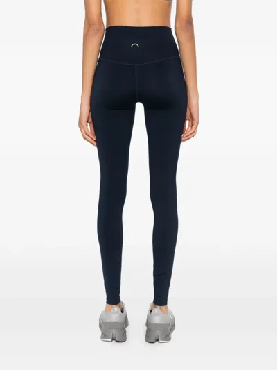 Varley Freesoft Cropped Stretch-jersey Leggings In Navy