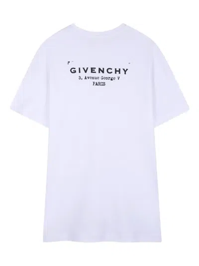 Givenchy Logo Dress In Blue