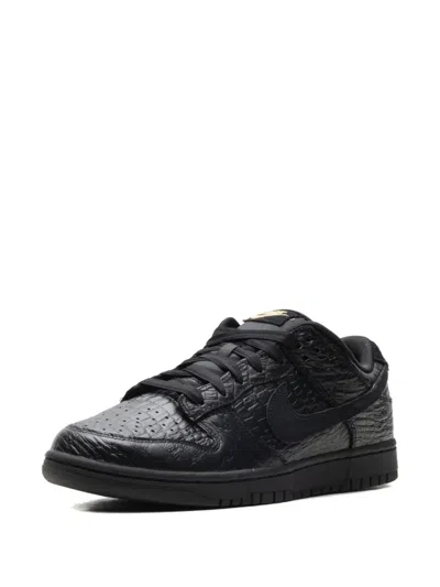 Nike Dunk Low Croc-effect Low-tops Sneakers In Multi