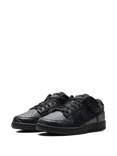 Nike Dunk Low Croc-effect Low-tops Sneakers In Multi