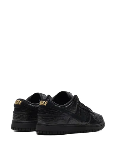 Nike Dunk Low Croc-effect Low-tops Sneakers In Multi